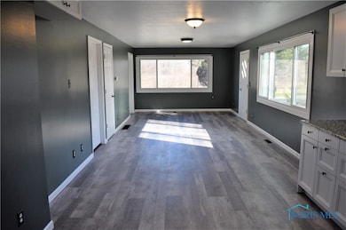 Kitchen/Dining area/Living Room open concept.