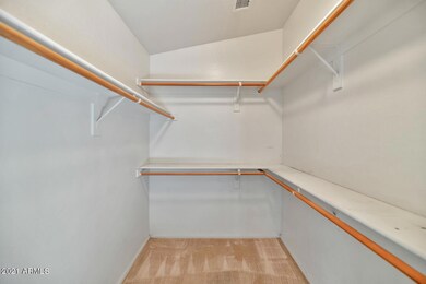 Large master closet