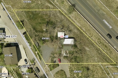 Aerial overview of property boundaries