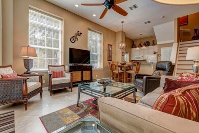 Living and dining area