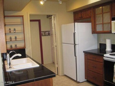 Kitchen with Tile Counter Tops