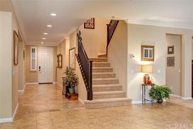 Formal entry w/ beautiful porceline tile floor and