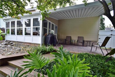 Enclosed porch/covered patio...