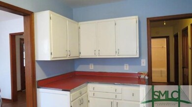 Original vintage cabinets and counter