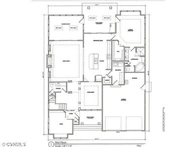 1st Floor Plan