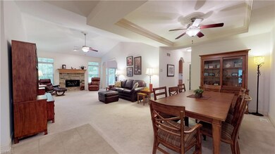 Open Great Room with Family Room Opening to both K