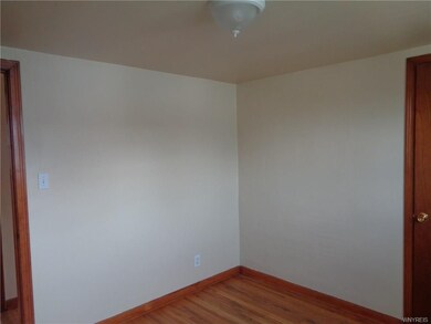 Bedroom with large closet