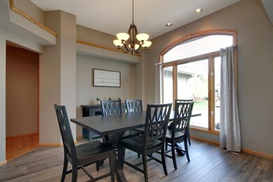 Update flooring and decorative niches in formal di