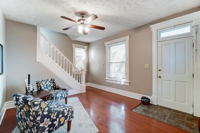 Living Room with hardwood floors