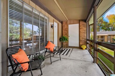 The extra storage space & nice views of a pine tre