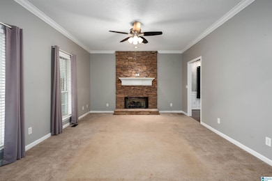 Gas fireplace with remote start. Propane gas with 