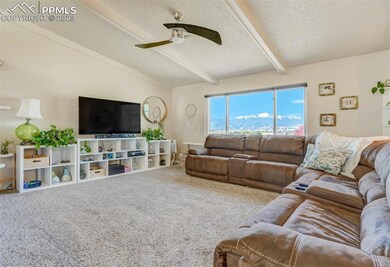 Upper level living room