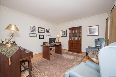 This room is very flexible - office, music room.  