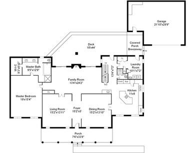 1st Floor Plan.