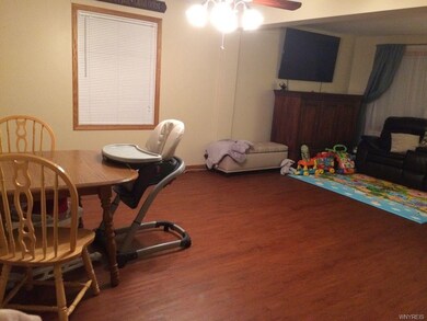 Dining Area with new flooring