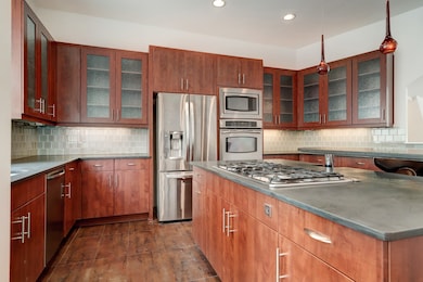 Gourmet Kitchen with SS appliances, double oven an