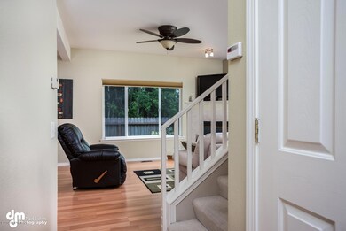 Hallway to Stairs and Living Room