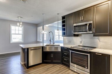 Stunning and completely updated kitchen!