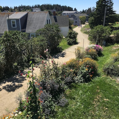 Village view and gardens