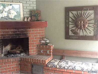 Lanai Fireplace view