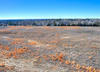 Birds eye view of property with a rural view