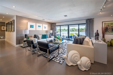 Living Room overlooking the wide lake.