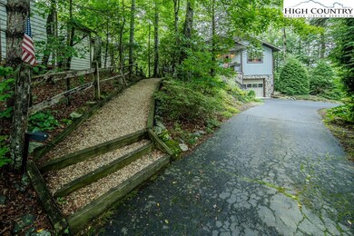Slow slope walkway to front door.