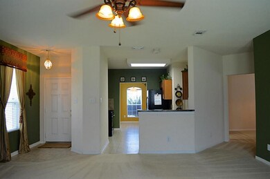 View of the Kitchen from the Family Room.