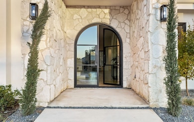 Entrance to property