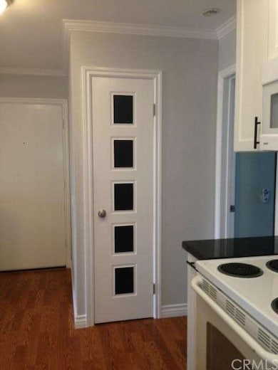 Pantry closet with chalk paint for posting menu or