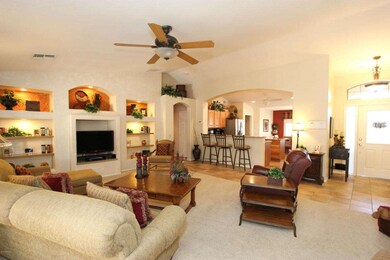 Family Room Open to Kitchen
