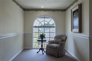 The building common area, maintained by the HOA.