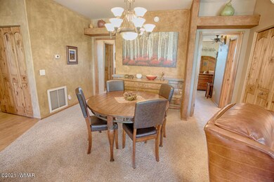 Open dining area
