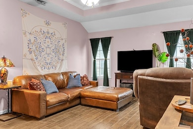 Great Room features trey ceiling