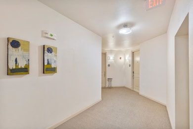 Hallway to unit