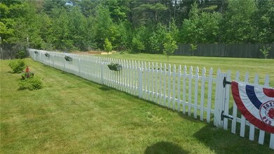 Perfect white picket fence!