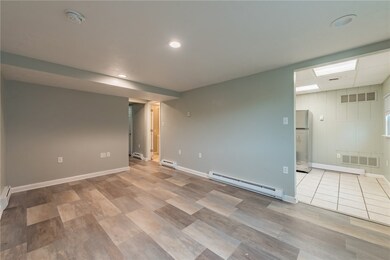 Living room in the lower level.