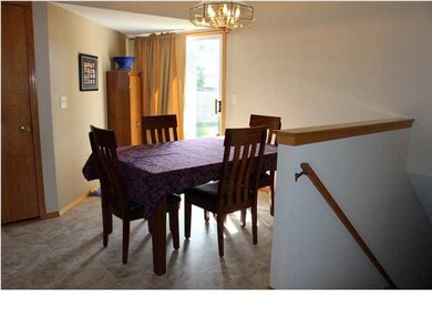 Eat in kitchen has space for a nice sized table.