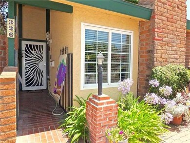 Gated Front Entry to home.