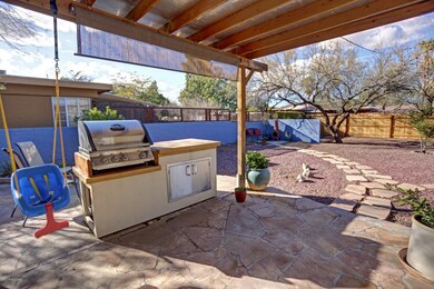 Built in BBQ