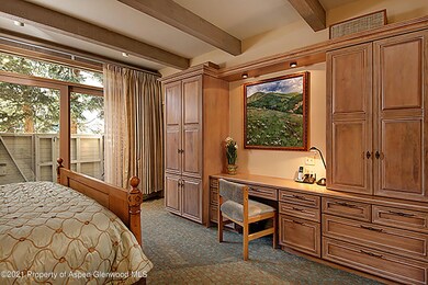 Built in office area