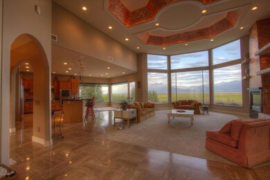 Grand entry to main living area