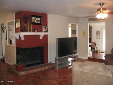 Fireplace in Great Room
