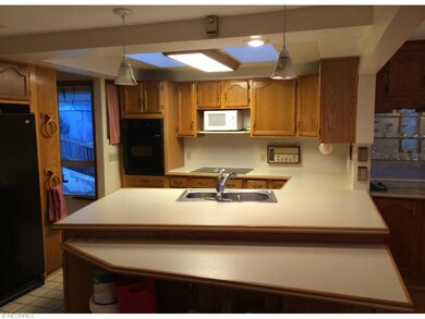 Two kitchens, this is the main level kitchen with 