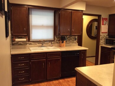 Cabinets were all restained