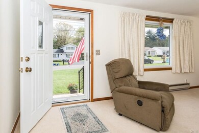 Beautiful, open living room with plenty of light.