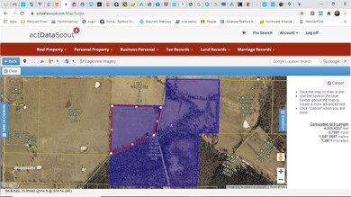 Property outlined red.