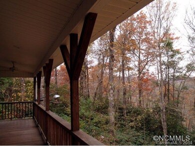 Full length covered deck