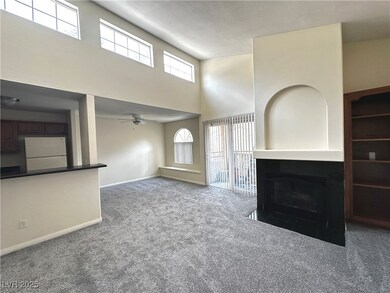 Unfurnished living room featuring baseboards, a hi