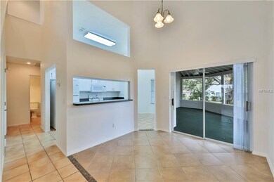 View From Front Door - Kitchen, Sliding Glass Door